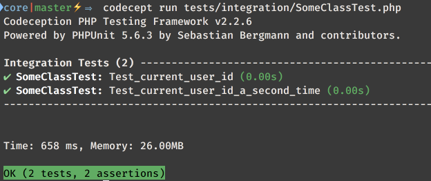 Integration user testing
